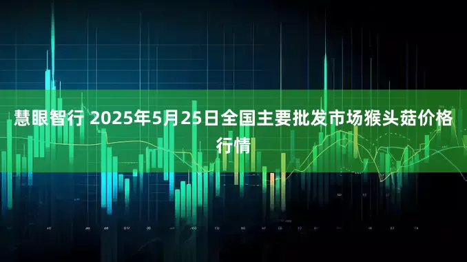 慧眼智行 2025年5月25日全国主要批发市场猴头菇价格行情