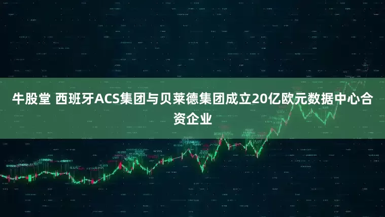 牛股堂 西班牙ACS集团与贝莱德集团成立20亿欧元数据中心合资企业